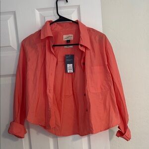 Universal Thread Coral Crop Top